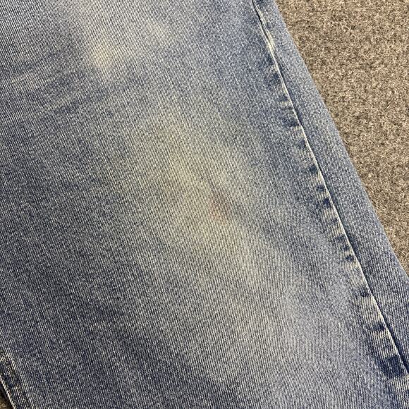 Carhartt Mens 42x32 Relaxed Fit B460 DVB Straight Rugged Work Jeans - Picture 7 of 9